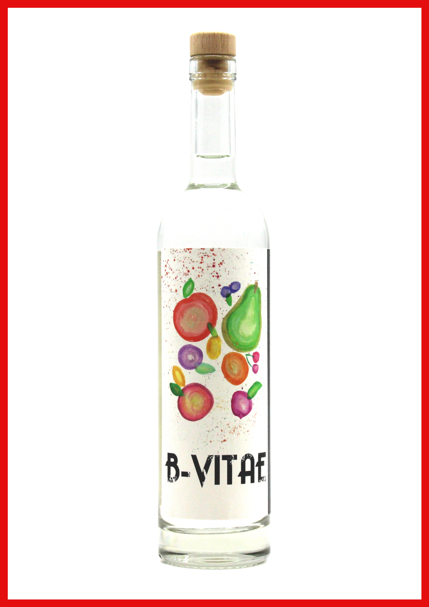 bottiglia di B•VITAE Mela Annurca acquavite di frutta artigianale 100% italiana