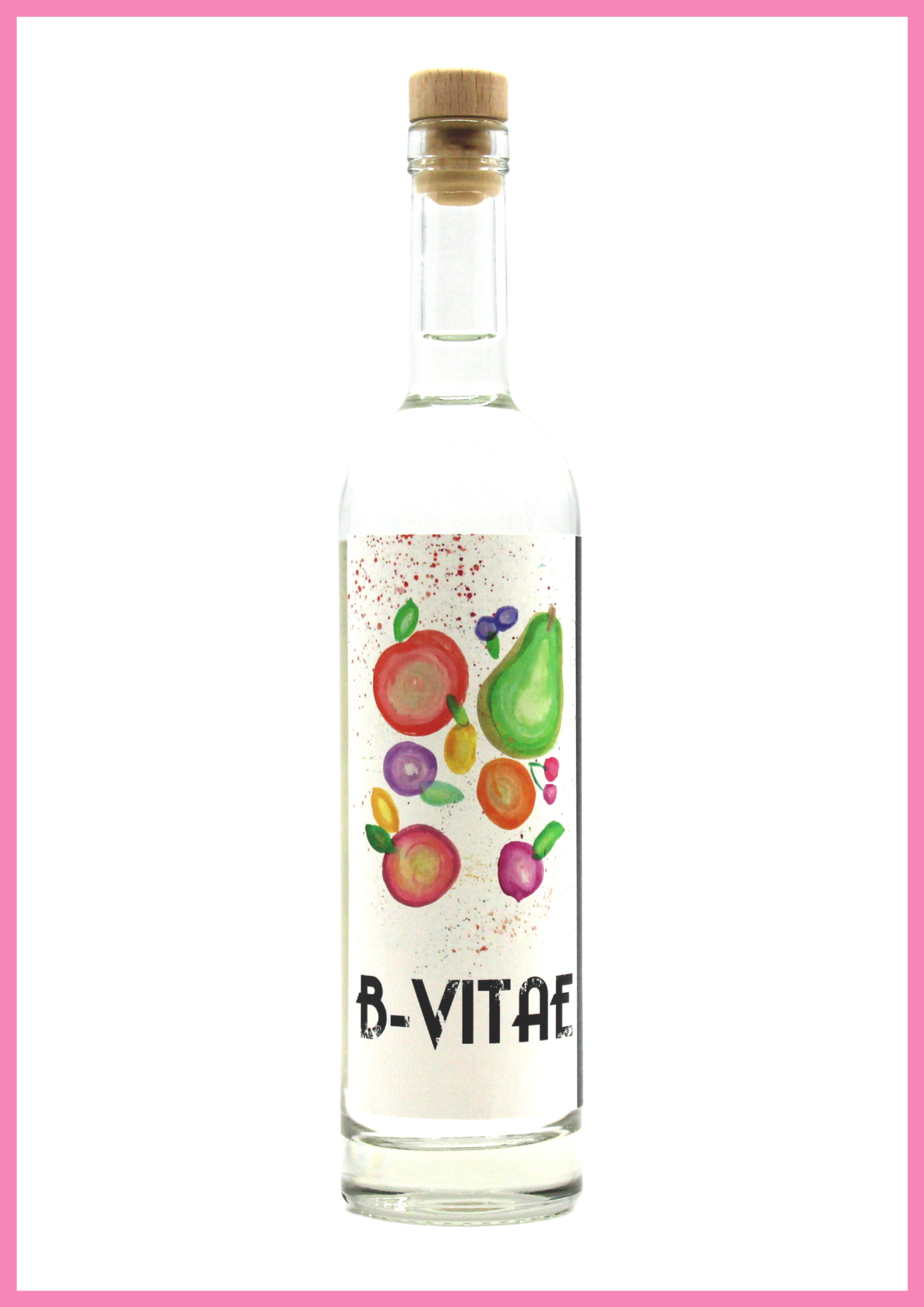 bottiglia di B•VITAE Fico del Cilento acquavite di frutta artigianale 100% italiana 